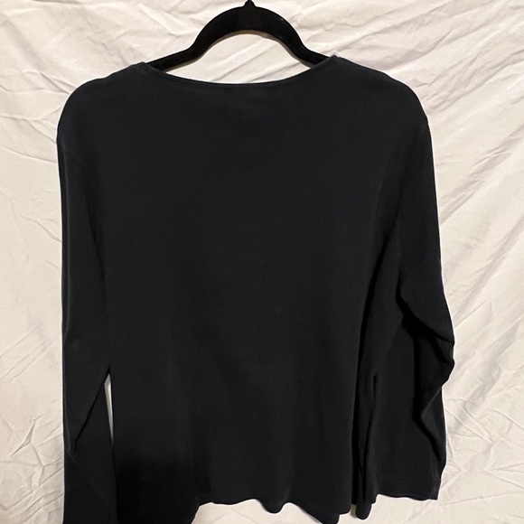 1X Vintage y2k Marisa Christina Black Christmas Lights Puppy Dog Top - Picture 6 of 6